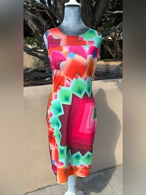 Desigual Margaret Geometric Sheath Dress